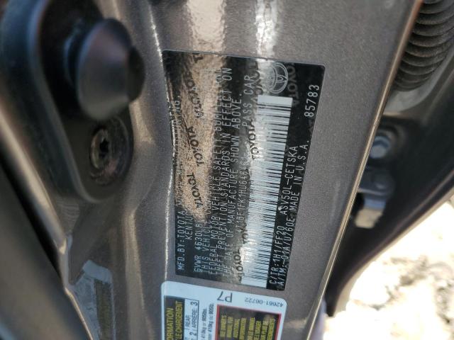 4T1BF1FK1HU646461 - 2017 TOYOTA CAMRY LE 灰色 照片 12