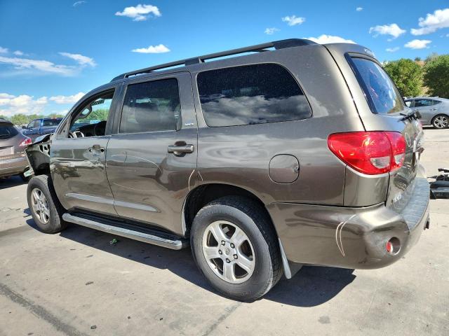5TDBT64A88S000214 - 2008 TOYOTA SEQUOIA SR5 BROWN photo 2