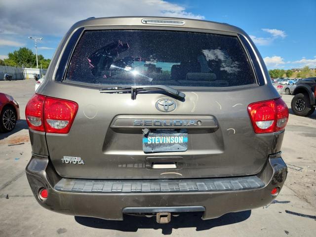 5TDBT64A88S000214 - 2008 TOYOTA SEQUOIA SR5 BROWN photo 6