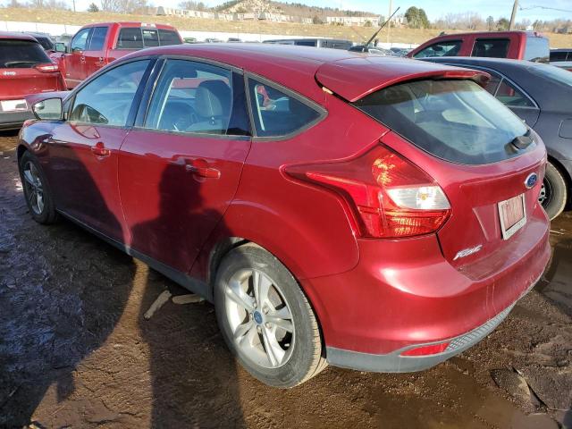 1FADP3K21EL165046 - 2014 FORD FOCUS SE RED photo 2