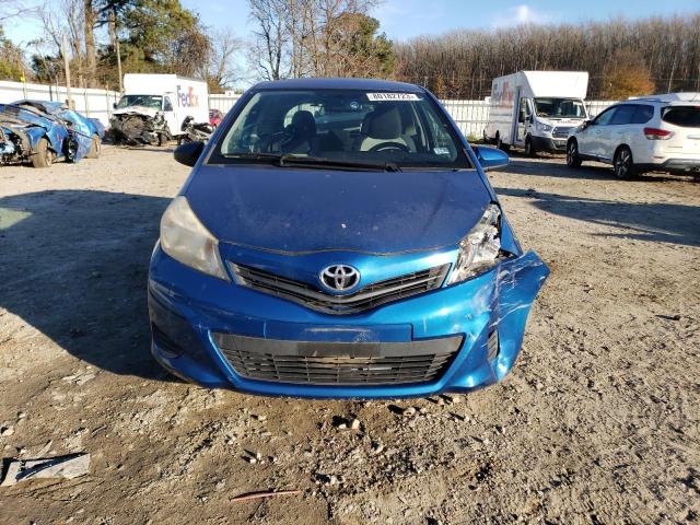 JTDJTUD39CD506804 - 2012 TOYOTA YARIS BLUE photo 5