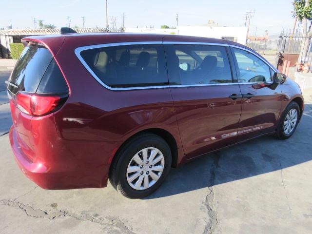 2C4RC1AG7LR255304 - 2020 CHRYSLER VOYAGER L BURGUNDY photo 4