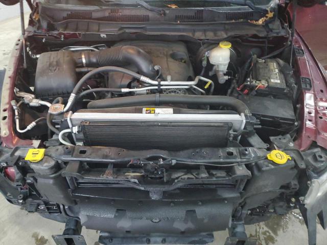 1C6RR7GT3HS675256 - 2017 RAM 1500 SLT BURGUNDY photo 11