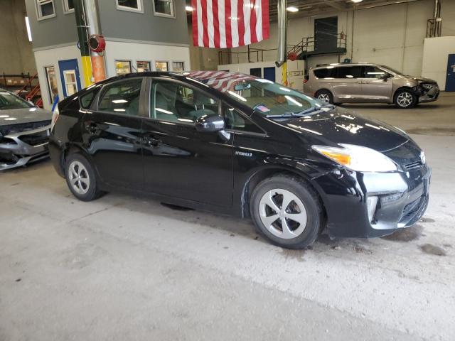 JTDKN3DU2E0364842 - 2014 TOYOTA PRIUS BLACK photo 4