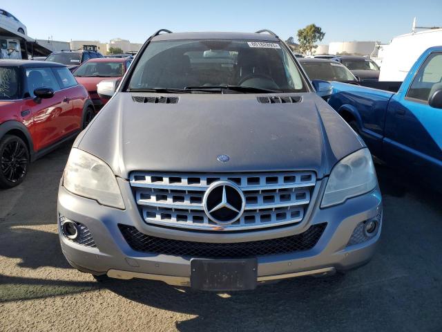 4JGBB8GB0AA537015 - 2010 MERCEDES-BENZ ML 350 4MATIC GRAY photo 5