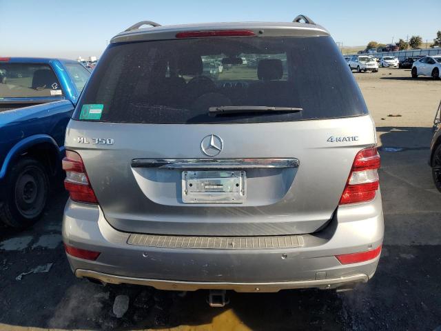 4JGBB8GB0AA537015 - 2010 MERCEDES-BENZ ML 350 4MATIC GRAY photo 6