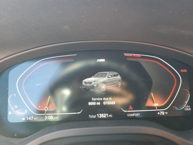 5UX53DP01R9X35541 - 2024 BMW X3 XDRIVE30I 银色 照片 9