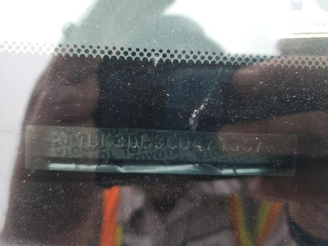 4T1BK3DB3CU471357 - 2012 TOYOTA AVALON BASE أبيض صورة 12