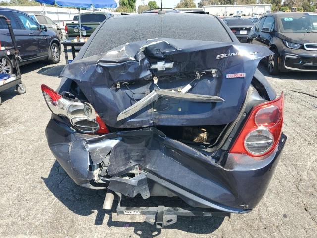 1G1JC5SB9F4117450 - 2015 CHEVROLET SONIC LT Көк фото 6