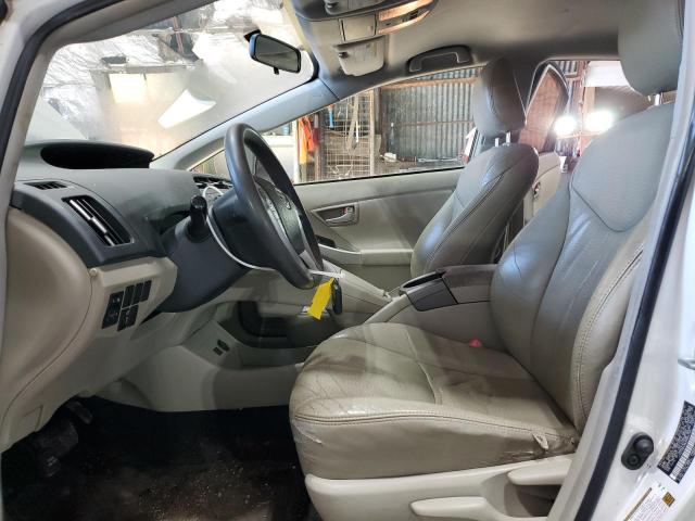 JTDKN3DU8C5504182 - 2012 TOYOTA PRIUS 白色 照片 7