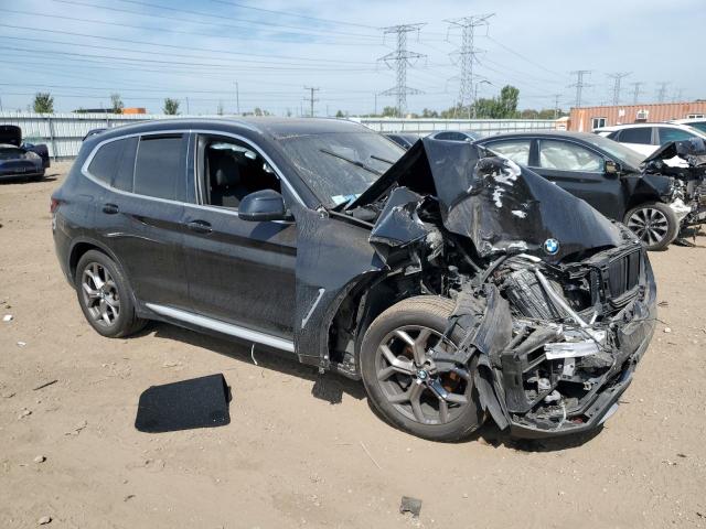 5UX53DP02N9M29832 - 2022 BMW X3 XDRIVE30I BLACK photo 4