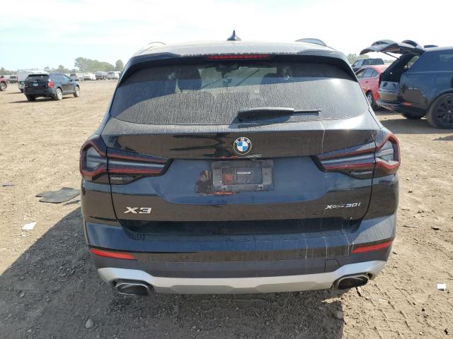 5UX53DP02N9M29832 - 2022 BMW X3 XDRIVE30I BLACK photo 6