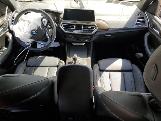 5UX53DP02N9M29832 - 2022 BMW X3 XDRIVE30I BLACK photo 8