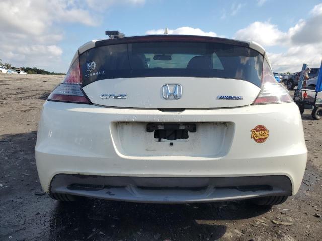 JHMZF1D66BS008507 - 2011 HONDA CR-Z EX WHITE photo 6