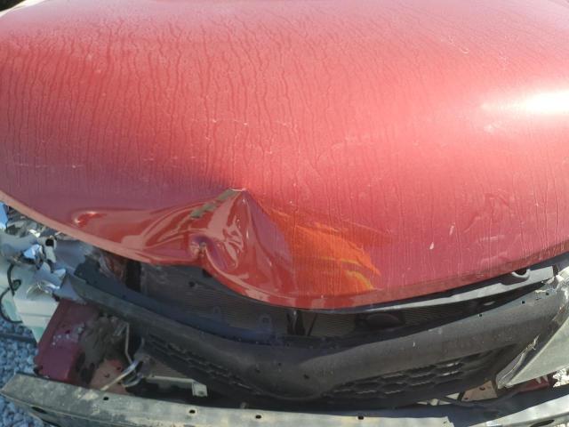 4T1BK1FK1DU529887 - 2013 TOYOTA CAMRY SE RED photo 11