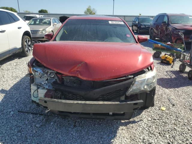 4T1BK1FK1DU529887 - 2013 TOYOTA CAMRY SE RED photo 5