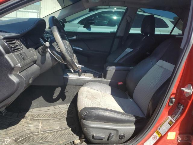 4T1BK1FK1DU529887 - 2013 TOYOTA CAMRY SE RED photo 7