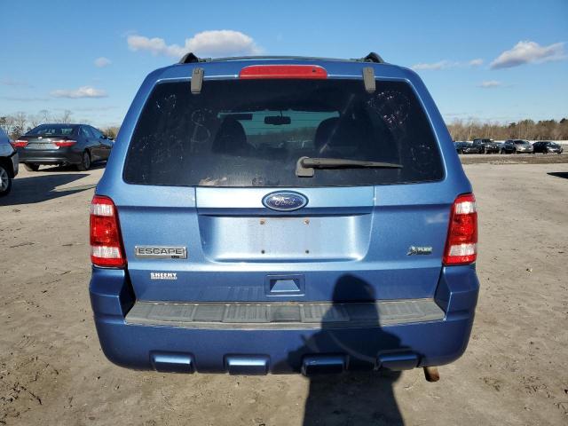 1FMCU0DG6AKC88052 - 2010 FORD ESCAPE XLT BLUE photo 6