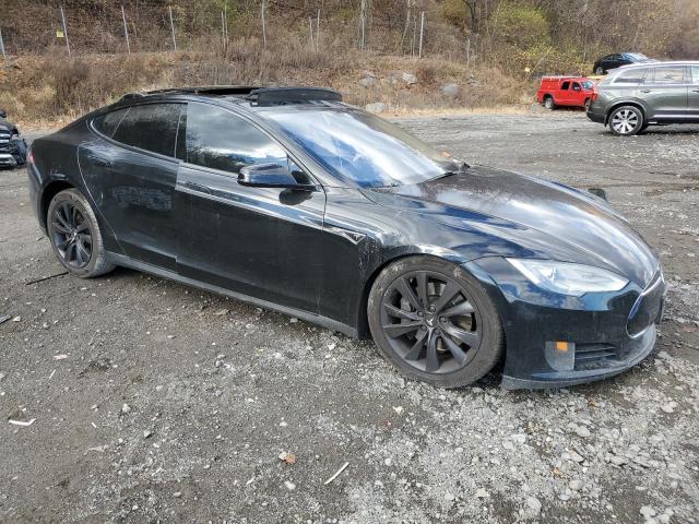 5YJSA1E22FF115361 - 2015 TESLA MODEL S BLACK photo 4