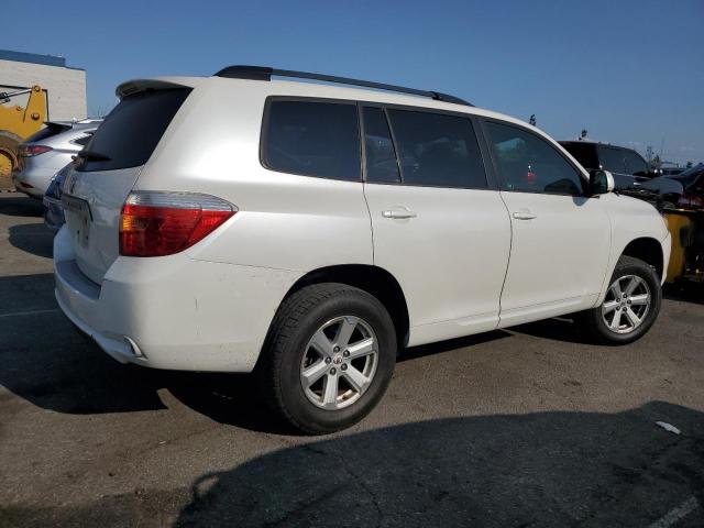 5TDZK3EH3AS004379 - 2010 TOYOTA HIGHLANDER WHITE photo 3