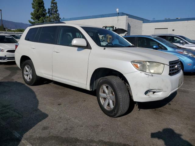 5TDZK3EH3AS004379 - 2010 TOYOTA HIGHLANDER WHITE photo 4