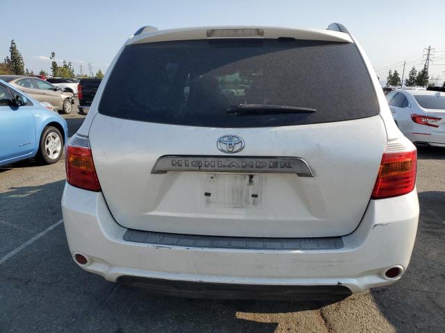 5TDZK3EH3AS004379 - 2010 TOYOTA HIGHLANDER WHITE photo 6