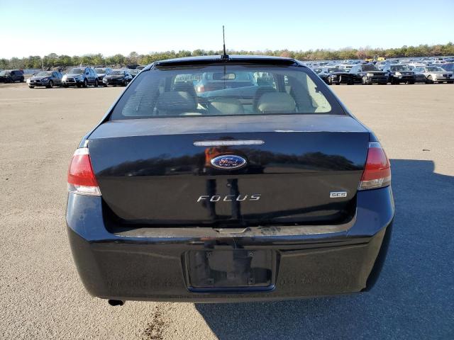 1FAHP33N69W196114 - 2009 FORD FOCUS SES BLACK photo 6