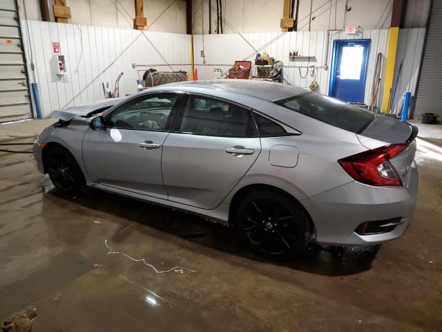 2HGFC2F80LH565425 - 2020 HONDA CIVIC SPORT SILVER photo 2