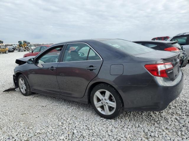 4T1BF1FK3DU244158 - 2013 TOYOTA CAMRY L GRAY photo 2