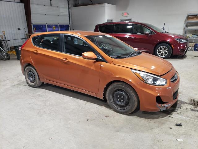 KMHCT5AE4GU244325 - 2016 HYUNDAI ACCENT SE ORANGE photo 4