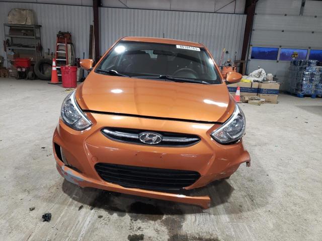 KMHCT5AE4GU244325 - 2016 HYUNDAI ACCENT SE ORANGE photo 5