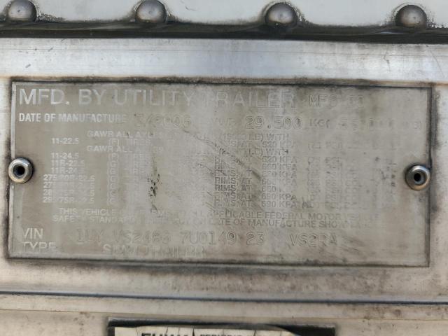 1UYVS24867U014923 - 2007 UTILITY VS2RA WHITE photo 10