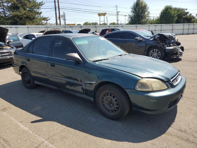 1HGEJ6622TL024285 - 1996 HONDA CIVIC DX GREEN photo 4