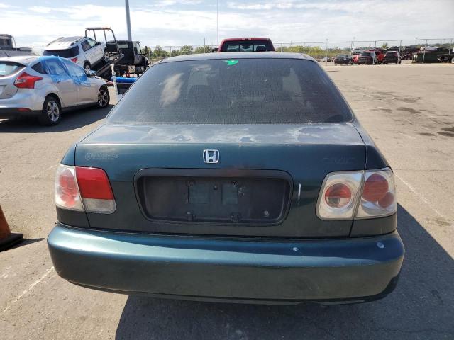 1HGEJ6622TL024285 - 1996 HONDA CIVIC DX GREEN photo 6