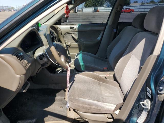 1HGEJ6622TL024285 - 1996 HONDA CIVIC DX GREEN photo 7