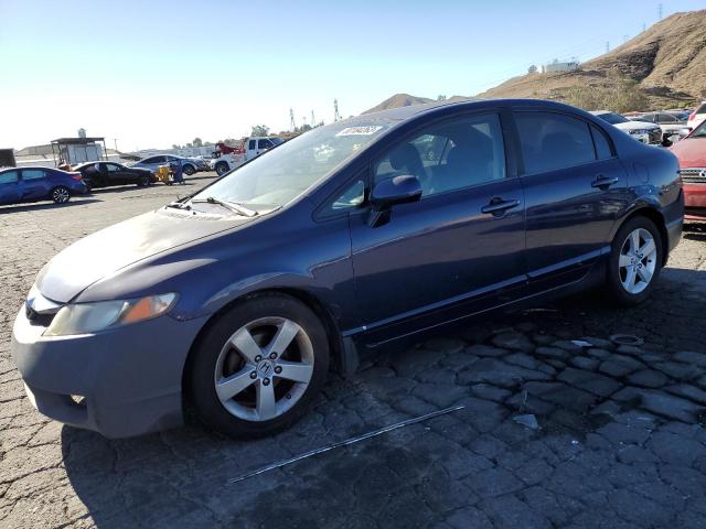 19XFA16649E012813 - 2009 HONDA CIVIC LX-S Կապույտ լուսանկար 1