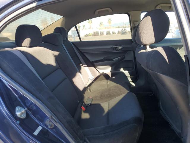 19XFA16649E012813 - 2009 HONDA CIVIC LX-S Կապույտ լուսանկար 10