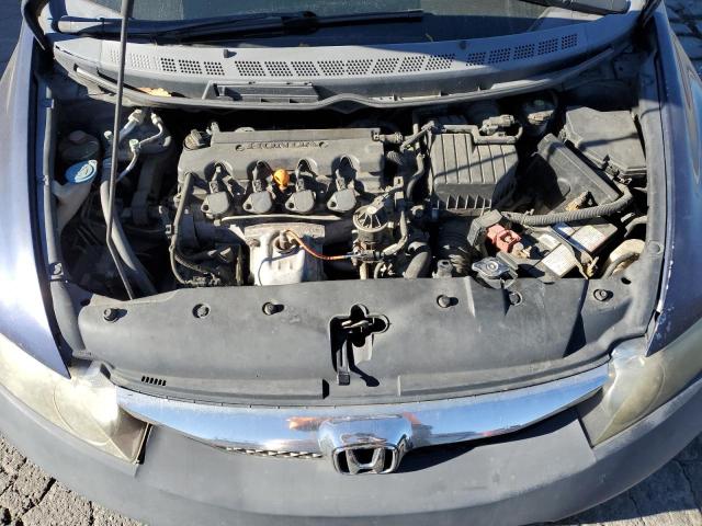 19XFA16649E012813 - 2009 HONDA CIVIC LX-S Կապույտ լուսանկար 11