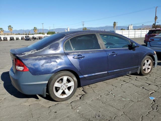 19XFA16649E012813 - 2009 HONDA CIVIC LX-S Կապույտ լուսանկար 3