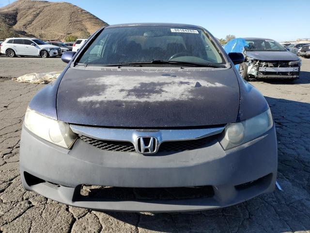 19XFA16649E012813 - 2009 HONDA CIVIC LX-S Կապույտ լուսանկար 5