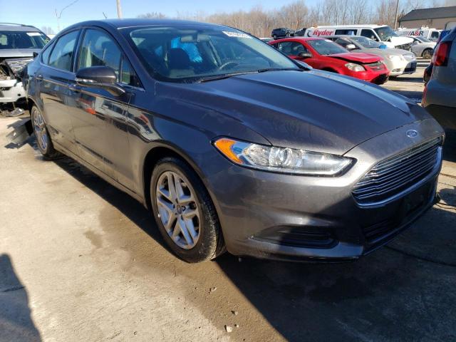 3FA6P0H7XGR390581 - 2016 FORD FUSION SE GRAY photo 4