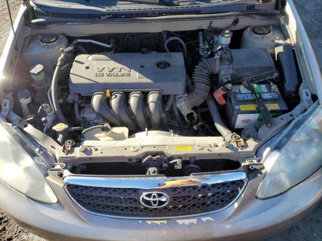 2T1BR32E75C470743 - 2005 TOYOTA COROLLA CE GOLD photo 11