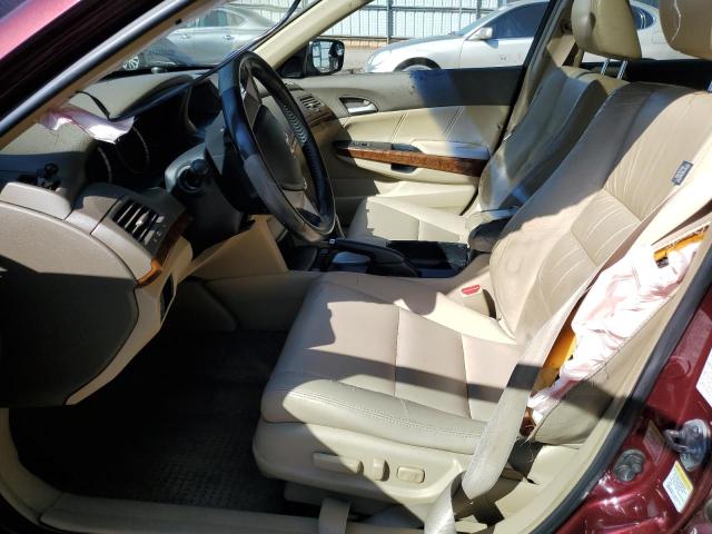 1HGCP26818A099050 - 2008 HONDA ACCORD EXL ბურგუნდია ფოტო 7