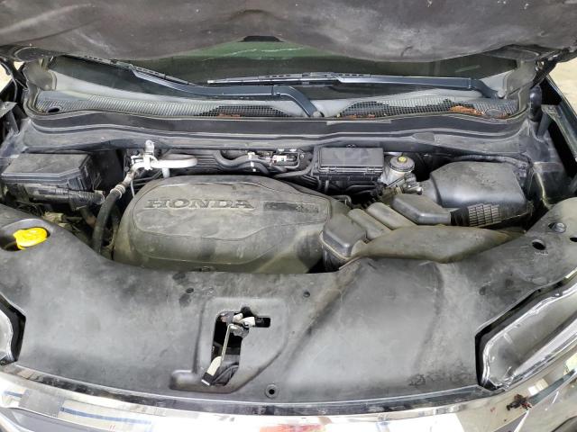 5FNYF6H50HB017527 - 2017 HONDA PILOT EXL أسود صورة 12