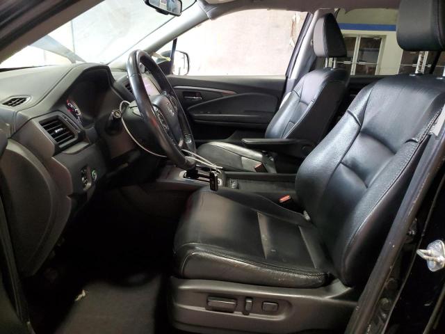 5FNYF6H50HB017527 - 2017 HONDA PILOT EXL أسود صورة 7