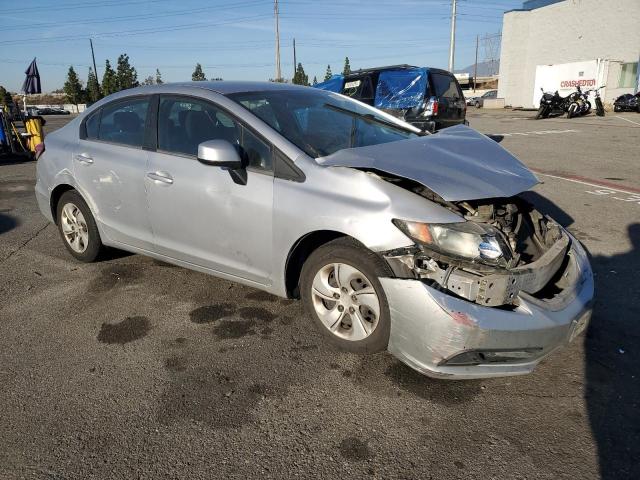 19XFB2F53DE269786 - 2013 HONDA CIVIC LX SILVER photo 4