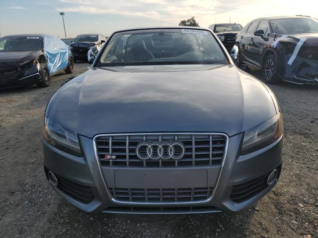 WAUVGAFH6CN005650 - 2012 AUDI S5 PRESTIGE SILVER photo 5