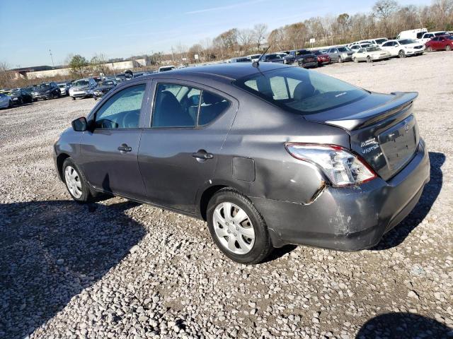 3N1CN7AP0JL883883 - 2018 NISSAN VERSA S GRAY photo 2