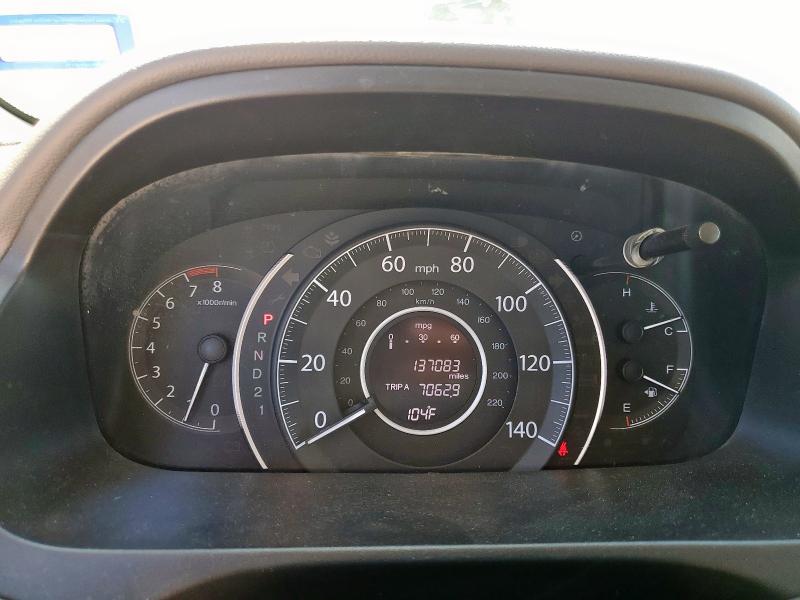 5J6RM3H73CL042898 - 2012 HONDA CR-V EXL 白色 照片 9