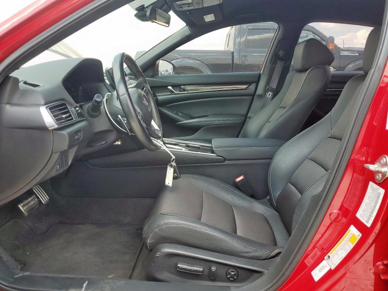1HGCV1F39LA068433 - 2020 HONDA ACCORD SPORT RED photo 7